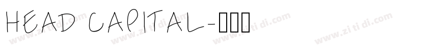 HEAD CAPITAL字体转换